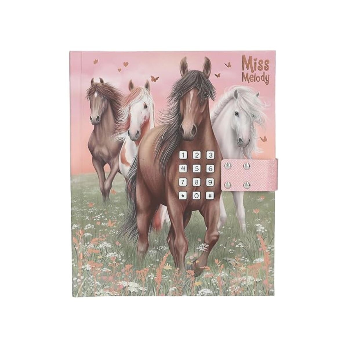 Diario íntimo con codigo de bloqueo Miss Melody 