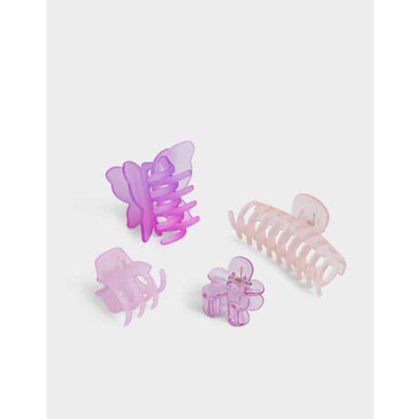 Set De Broches Combinacion Multicolor