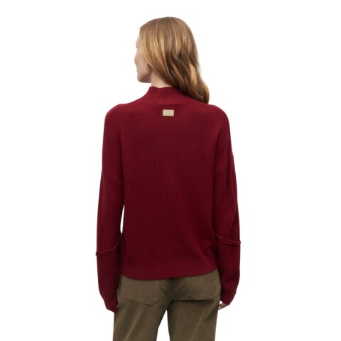 POLERA CHARMING S-XL BORDO