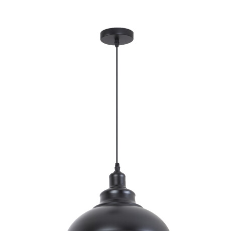 Colgante Para Techo En Metal 40cm Negro
