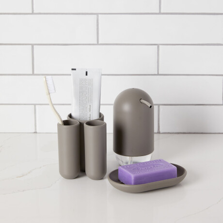 DISPENSADOR POLIPROPILENO GRIS UMBRA TOUCH