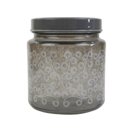 Frasco Herevin de vidrio con diseño 1L Frasco Herevin de vidrio con diseño 1L