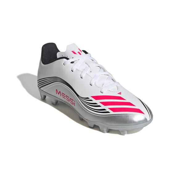 Adidas Calzado F50 Messi Club Fg/m Blanco-rojo