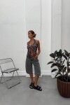 Top Butterfly Print