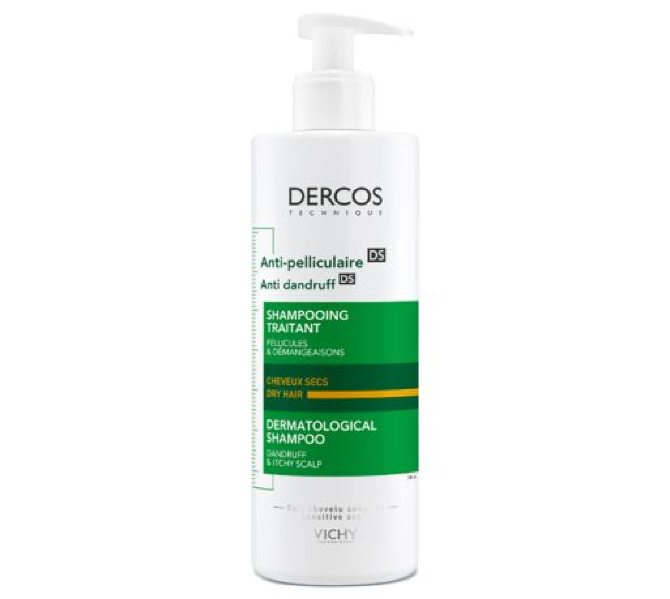 VICHY DERCOS SHAMPOO ANTI-CASPA CABELLOS SECOS 400ml 