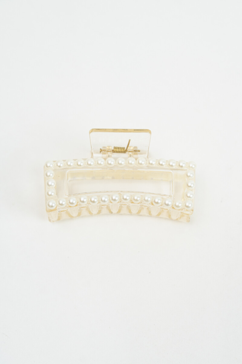 Pinza De Pelo Perla - Estampado 1 