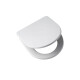 Tapa De Inodoro Blanco Brillo, Cierre Suave, Compatible Con Linea Varse / Veneto / Fontana Marca Ferrum