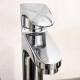 Lavatorio Alto Sin Desague Con Restrictor De Caudal Linea Iguazu CROMO