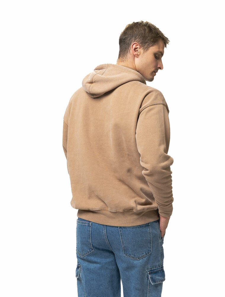 Canguro de Felpa Oversized California Tostado