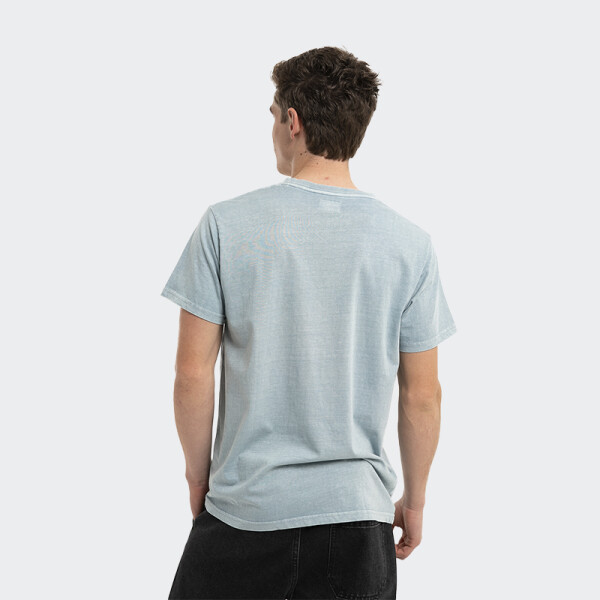 Remera Reef Classic Celeste