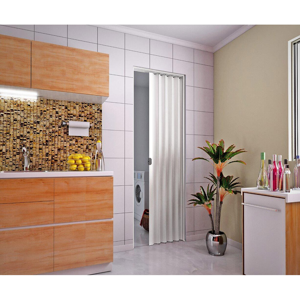 PUERTA PLEGABLE COLOR BLANCO - 70X2.10M Puerta Plegable Color Blanco - 70x2.10m