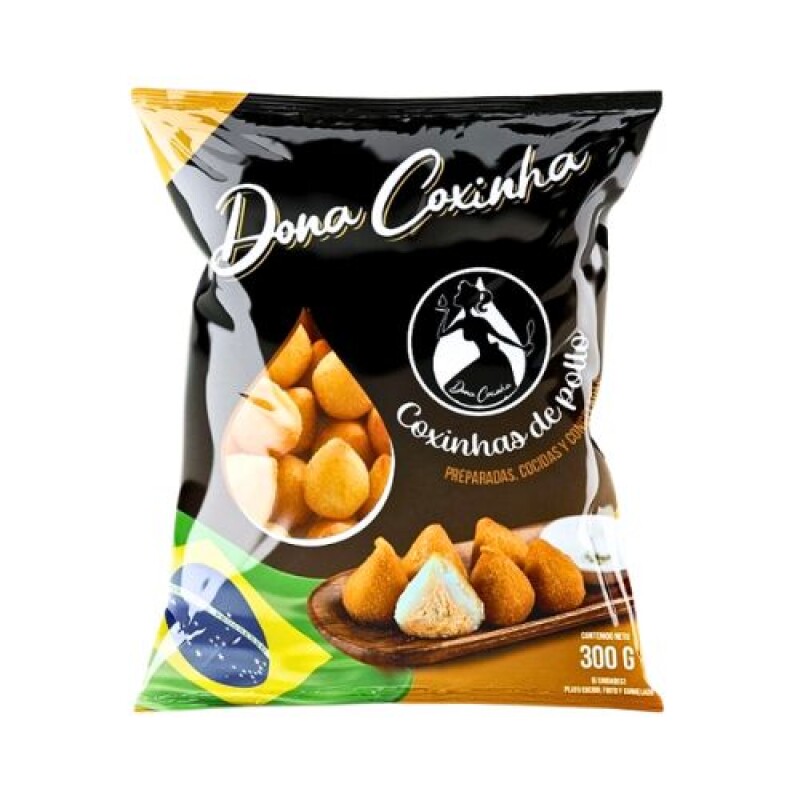 Coxinhas de Pollo (Cocidas) - 6 uds. - 300 g Coxinhas de Pollo (Cocidas) - 6 uds. - 300 g