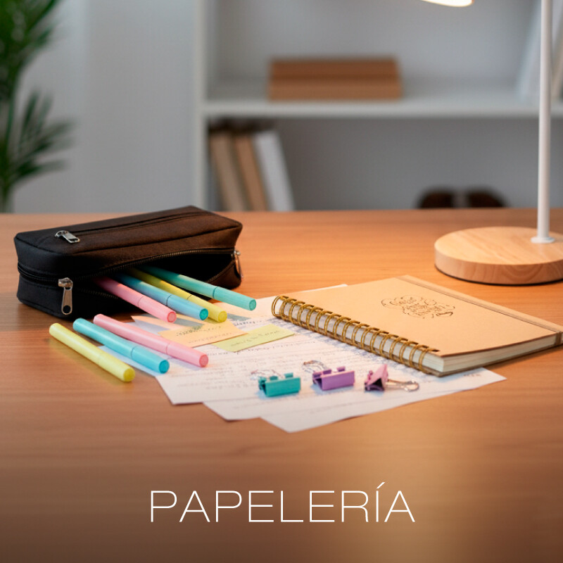 Landing -  Papelería