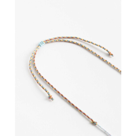 Collar Corto Para Niñas Pajaritos Nácar Combinacion Multicolor