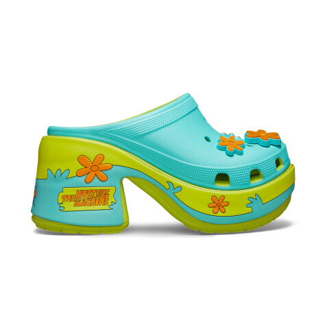 Scooby Doo Siren Clog - Unisex Lime Punch