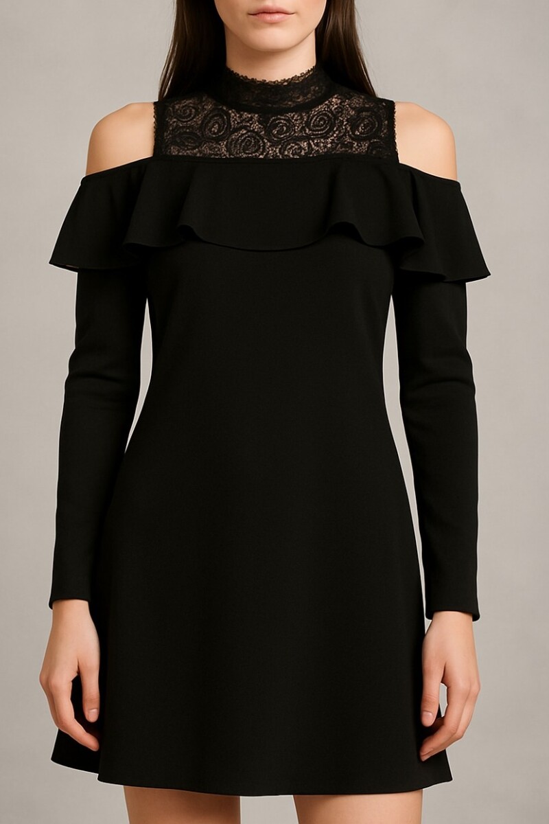 Vestido Blush Negro