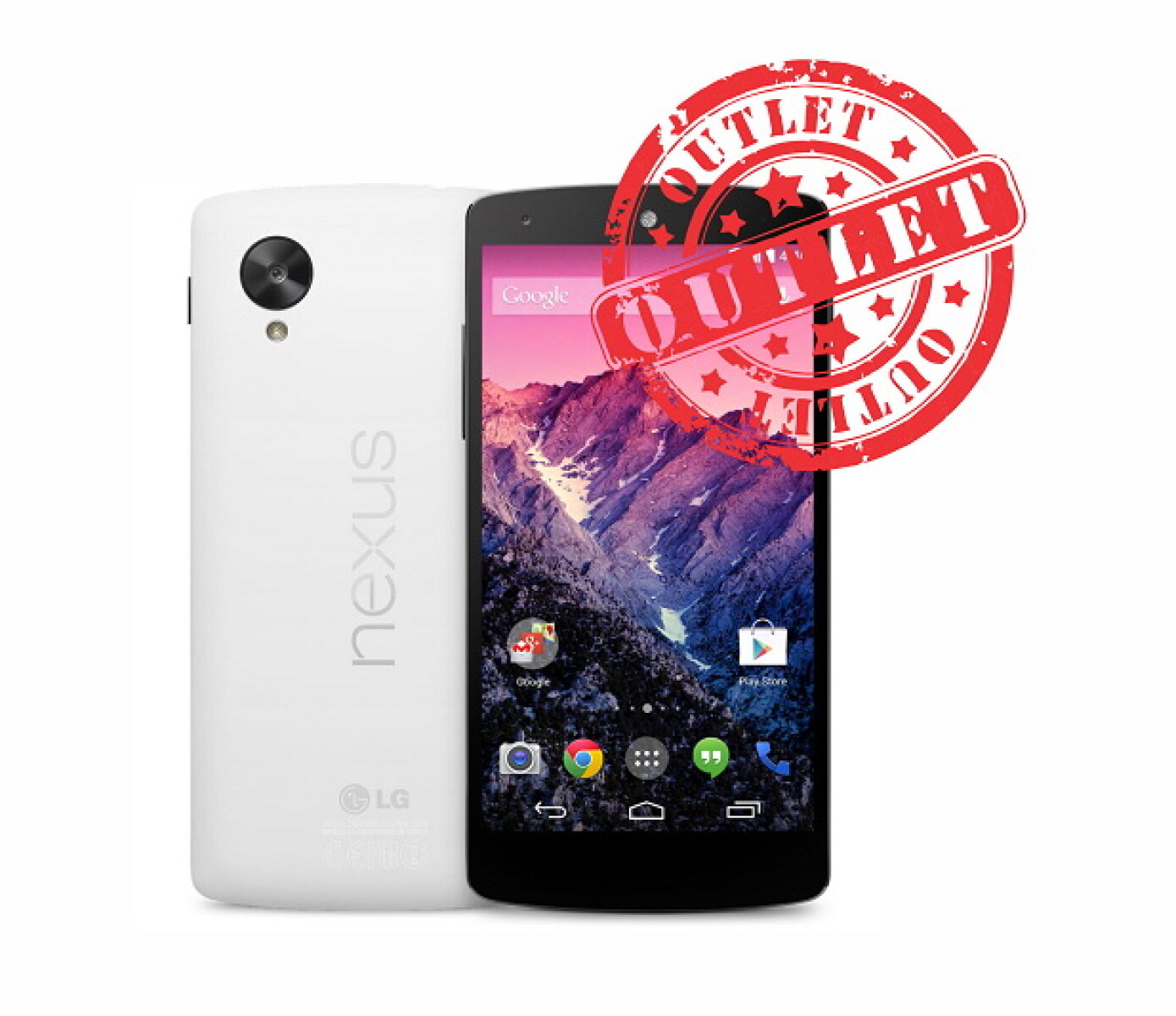 Lg Nexus 5 D820 16GB Lte Blanco (con Detalles) 