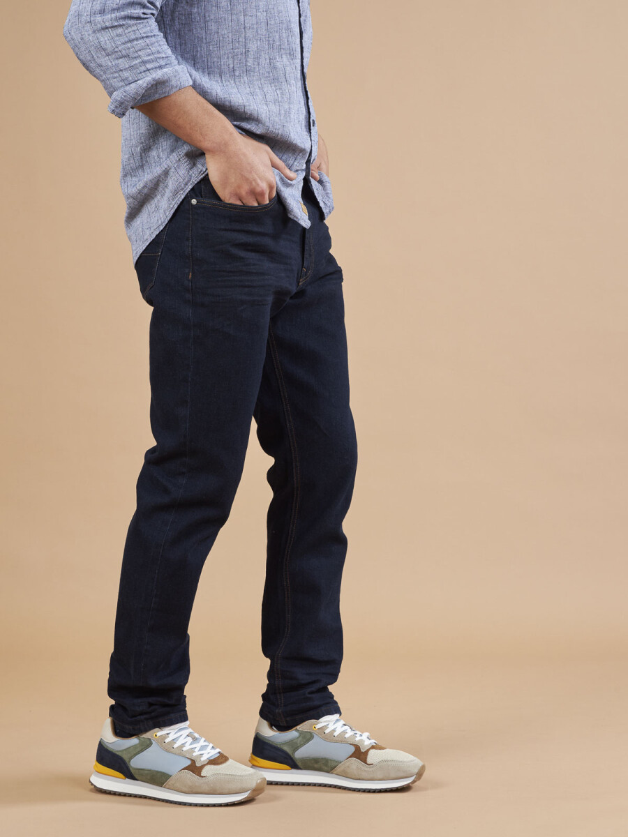 JEAN INDO RAW 2.0 - AZUL OSCURO 