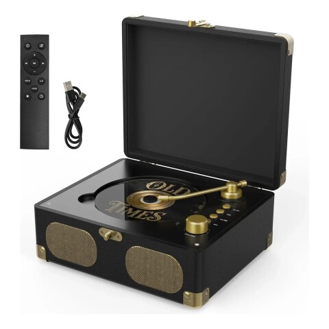 Reproductor De Cd Retroaudio C7 Con Altavoces Y Bluetooth REPRODUCTOR DE CD C/BLUETOOTH RECA C7