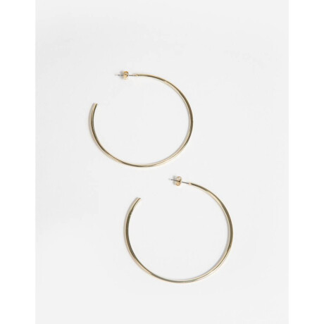 Argollas De Metal Dorado