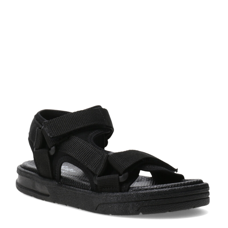 Sandalia de Niños Croco Kids MEXOR estilo teva Negro