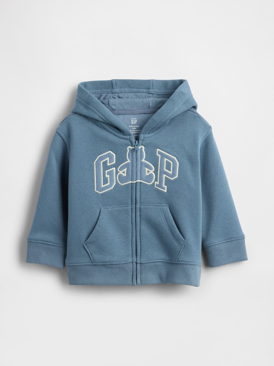 Canguro Con Cierre Logo Gap Toddler Niño - Cornflower829 