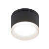 APLIQUE ADO LED P/ TECHO 10W NEGRO 10CM APLIQUE ADO LED P/ TECHO 10W NEGRO 10CM