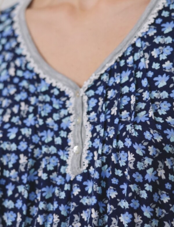 Pijama Con Short AZUL/MULTI