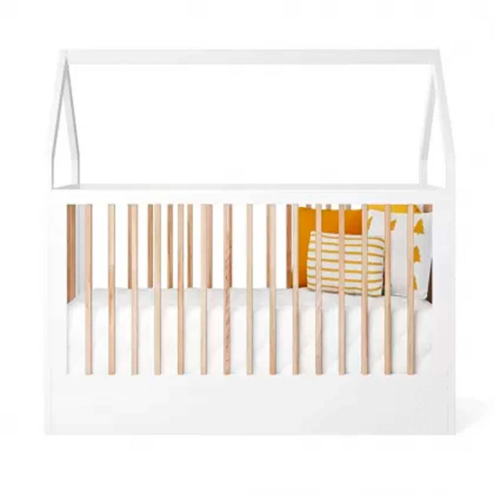ROCKY CUNAS MDF-Y-MADERA BLANCO CUNA CASITA 2EN1