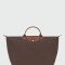 LONGCHAMP - LE PLIAGE ORIGINAL, BOLSO DE VIAJE L Negro Estampado
