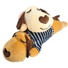 Peluche/almohada Forma De Perritos Vestimenta azul