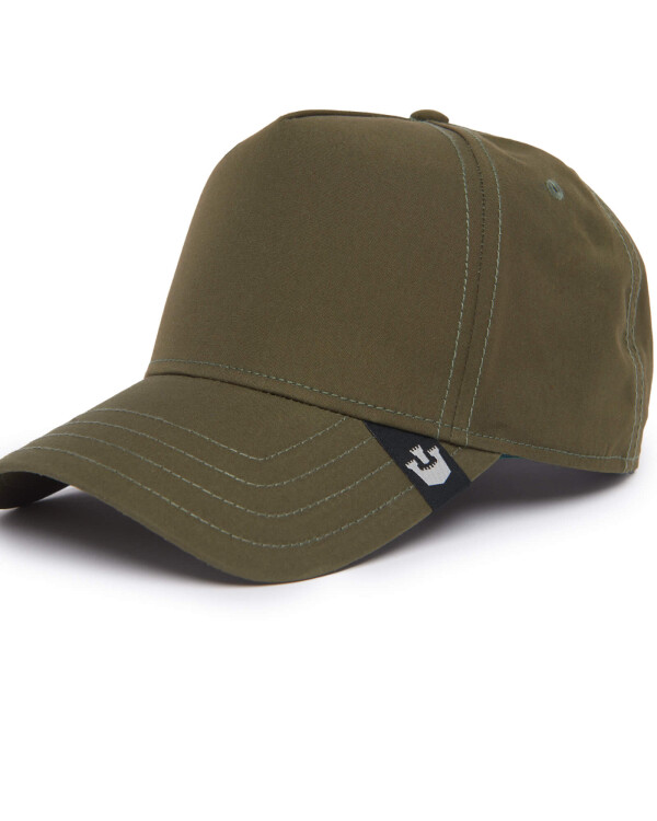 Gorra Goorin Bros Cerrada - Negra Clasica Verde