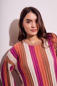 Sweater Rayado Lurex Multi