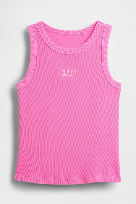 Musculosa Logo Gap Niña Standout Pink