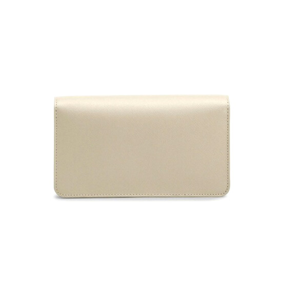 MARC JACOBS - THE LONGSHOT CHAIN WALLET Beige