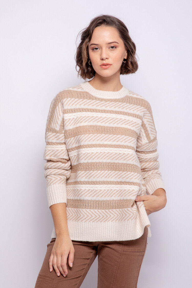 SWEATER GIRONA Natural