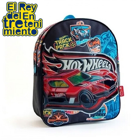Mochila Hot Wheels Infantil 15'+ Kit Escolar Regalo Mochila Hot Wheels Infantil 15'+ Kit Escolar Regalo