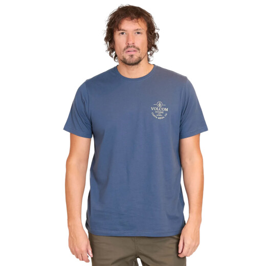 Remera Volcom Anchored - Azul Remera Volcom Anchored - Azul