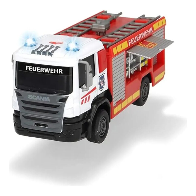 Dickie - Fire Rescue Camión De Bomberos Con Luces Y Sonido Dickie - Fire Rescue Camión De Bomberos Con Luces Y Sonido