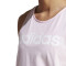 Musculosa de Mujer Adidas Lin Rosa - Blanco