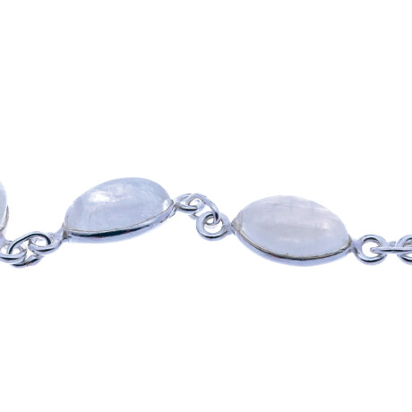 Pulsera de Plata 925 con Piedra de la Luna Pulsera de Plata 925 con Piedra de la Luna