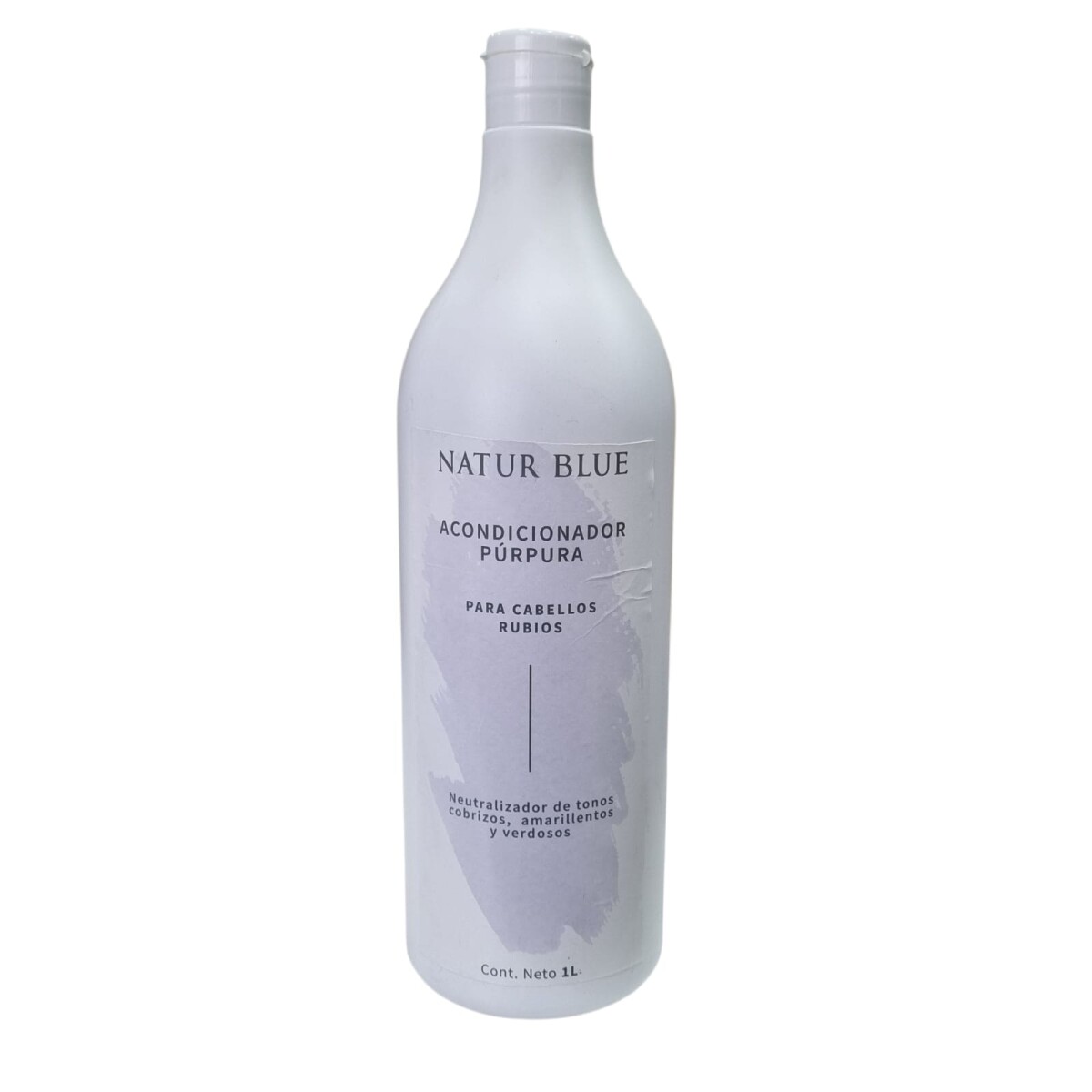 Acondicionador Púrpura para Rubios NATUR BLUE - 1 L 