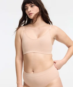 Bombacha Pimenton Trenza Beige