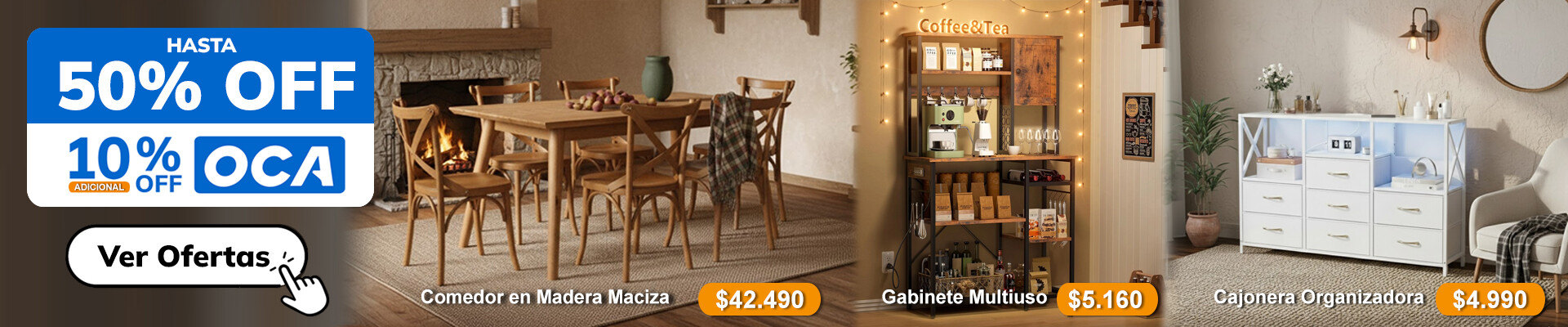 OFERTAS IMPERDIBLES - 50% OFF