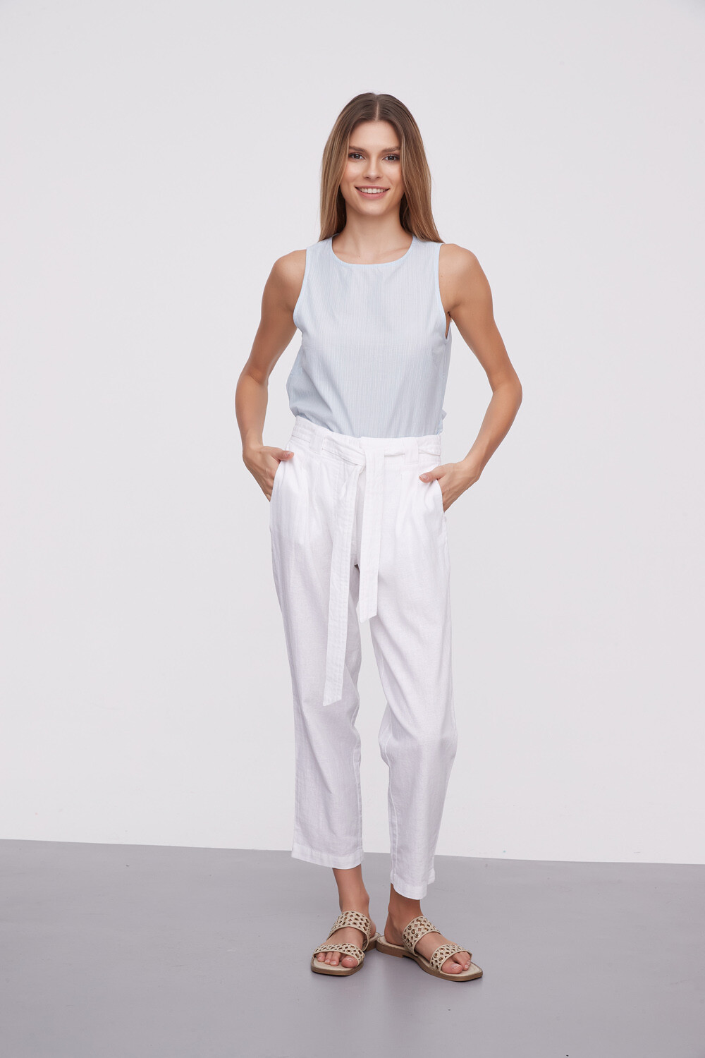 Pantalon Souza Blanco