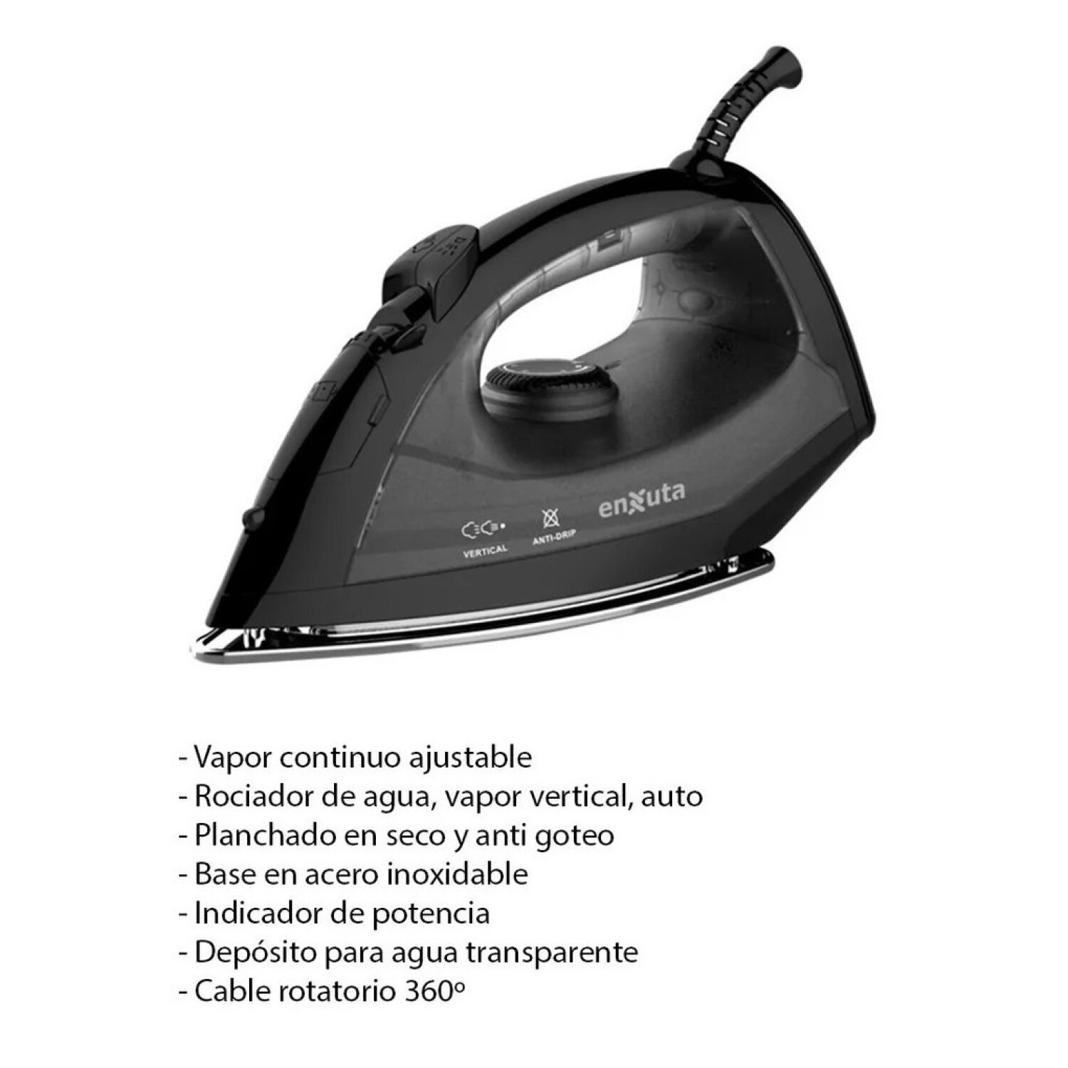 Planchas Plancha A Vapor De Ropa Enxuta — La Tentación