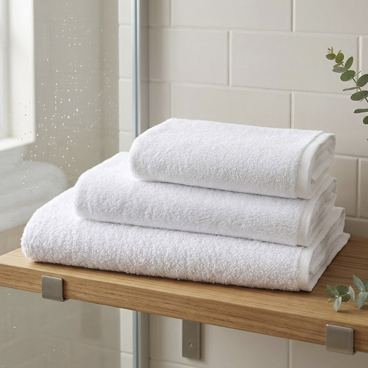 Toalla de Mano Profi Provence 50 x 90 cm - BLANCO 