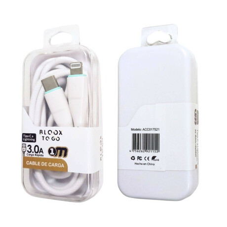 Cable Bloox To Go Usb-c A Lightning Cable Bloox To Go Usb-c A Lightning