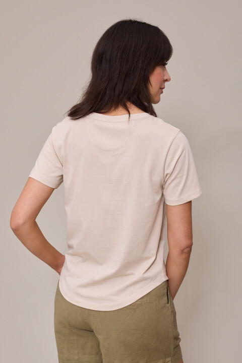 T-SHIRT ALOLA POLANCO Crudo