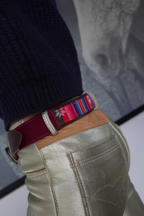 Handcrafted Belt Violeta